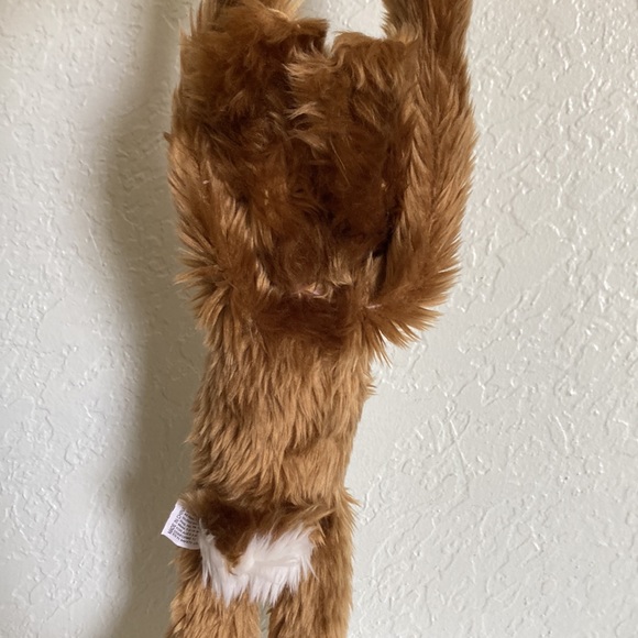 Fiesta 17 inch hanging Shaggy Rabbit ears adjustable Brown Eyes with Thread nose - Picture 7 of 9